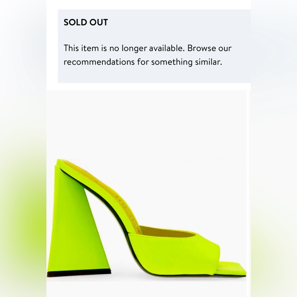 Shoes - Attico Devan slides new with box size 39